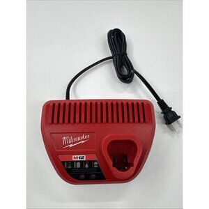 Milwaukee Tools M 12 Battery Charger Only Red 12 Volt NEW No Box